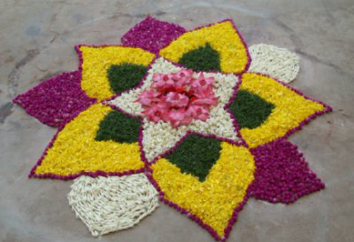 Small Rangoli Designs for decoration images