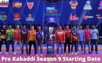 Pro Kabaddi Season 9 Starting Date